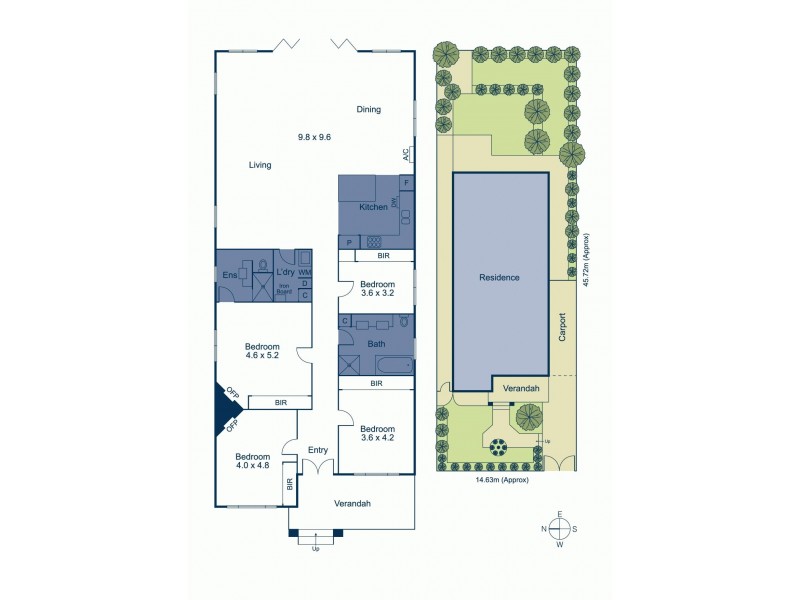 111 Rowell Avenue, Camberwell VIC 3124 Floorplan
