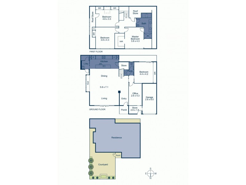 27A Peacock Street, Burwood VIC 3125 Floorplan