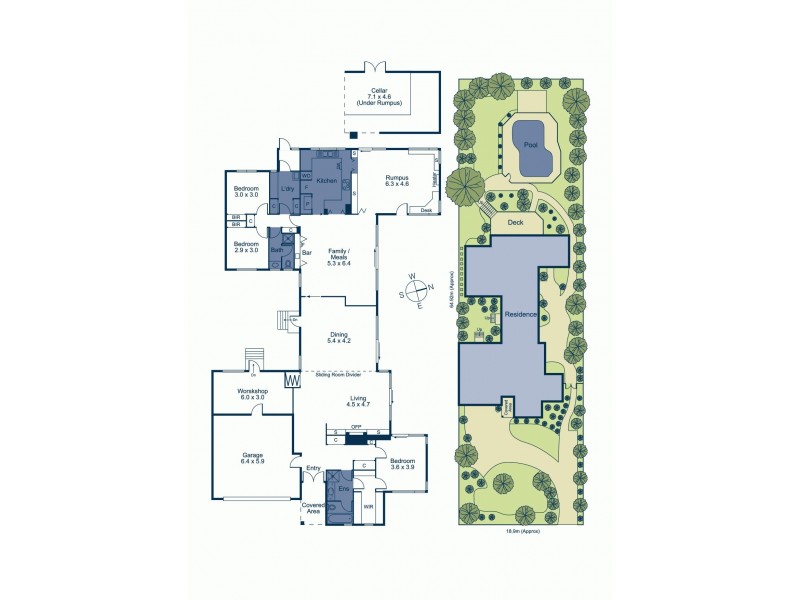 26 Yeovil Road, Glen Iris VIC 3146 Floorplan