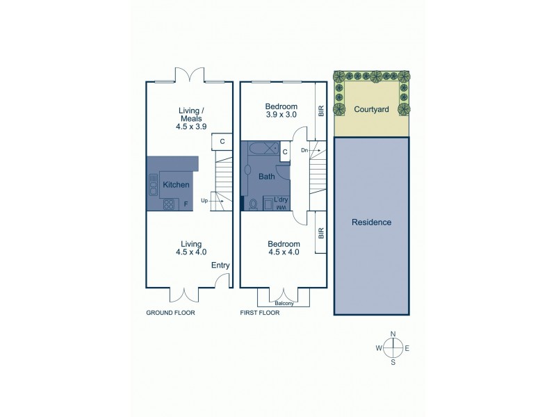 15/78 Auburn Road, Hawthorn VIC 3122 Floorplan