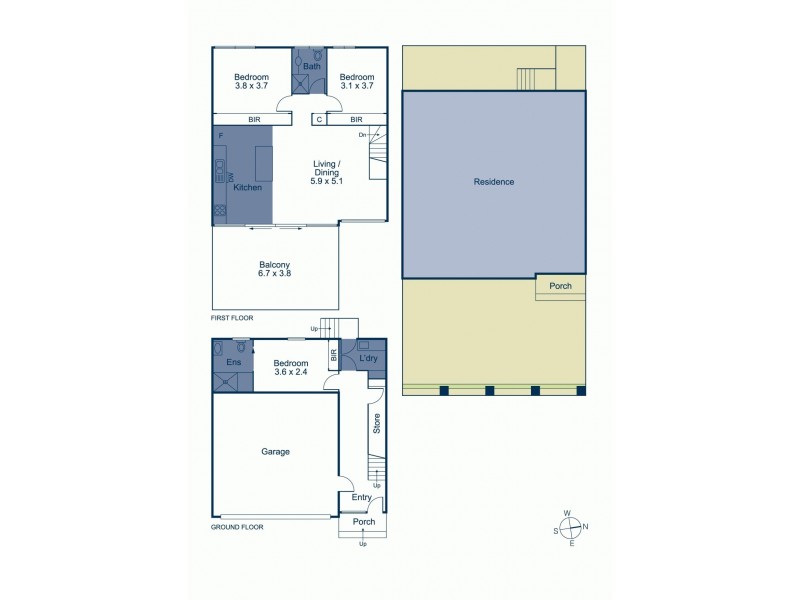 2/6 Fletcher Parade, Burwood VIC 3125 Floorplan