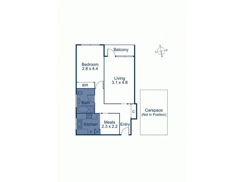 2/109 Riversdale Road, Hawthorn VIC 3122 Floorplan