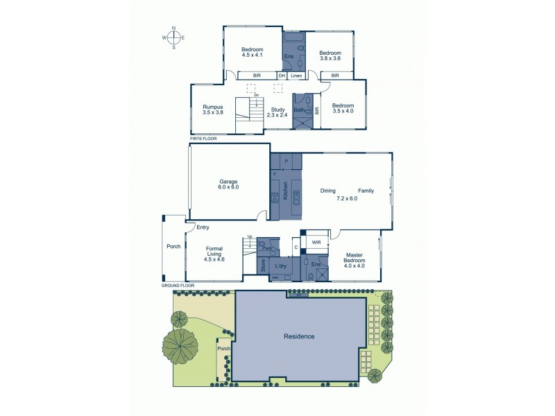 1/62 Roslyn Street, Burwood VIC 3125 Floorplan