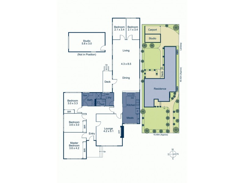 2 Trent Street, Glen Iris VIC 3146 Floorplan