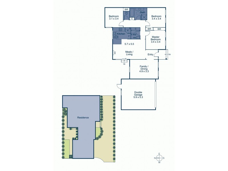2/22 Webster Street, Malvern East VIC 3145 Floorplan