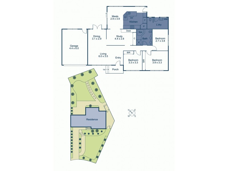 11 Ellen Court, Burwood VIC 3125 Floorplan