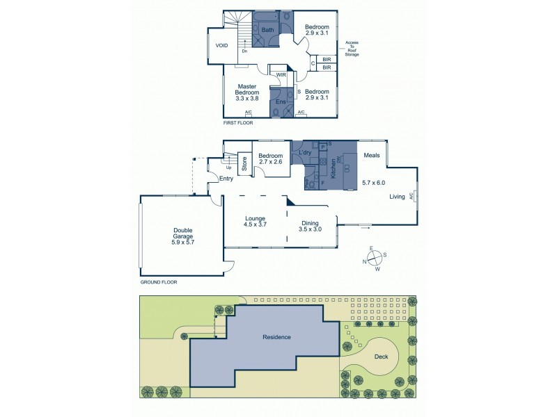 3 Conservatory Drive, Burwood VIC 3125 Floorplan
