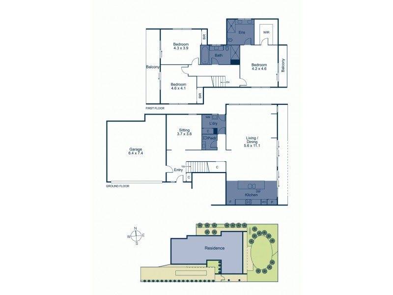 2/1 Oberwyl Road, Camberwell VIC 3124 Floorplan
