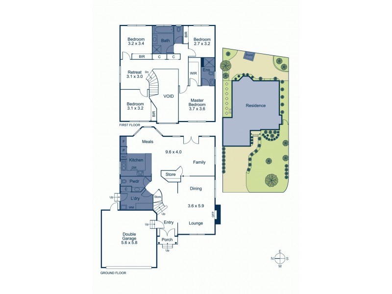 6 Acacia Place, Burwood VIC 3125 Floorplan