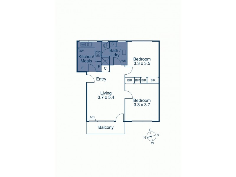 5/70A Wattle Road, Hawthorn VIC 3122 Floorplan