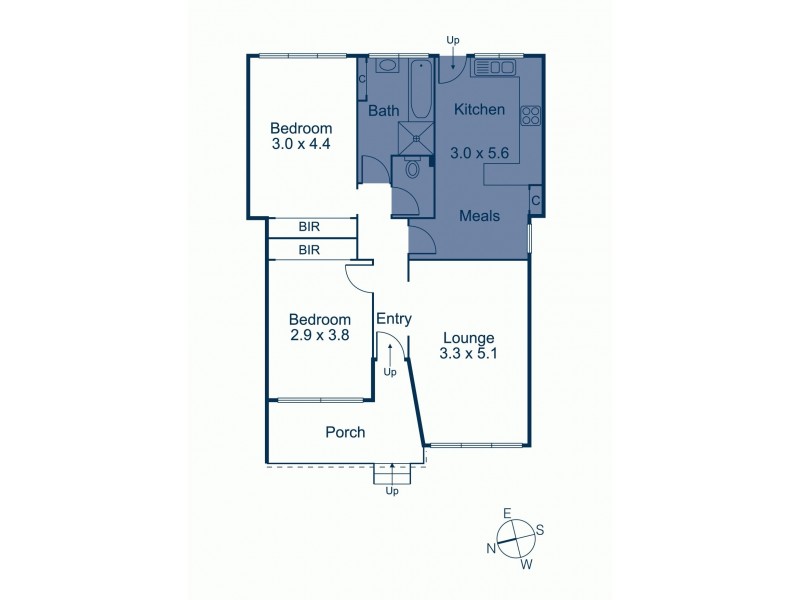 3/243 Riversdale Road, Hawthorn East VIC 3123 Floorplan