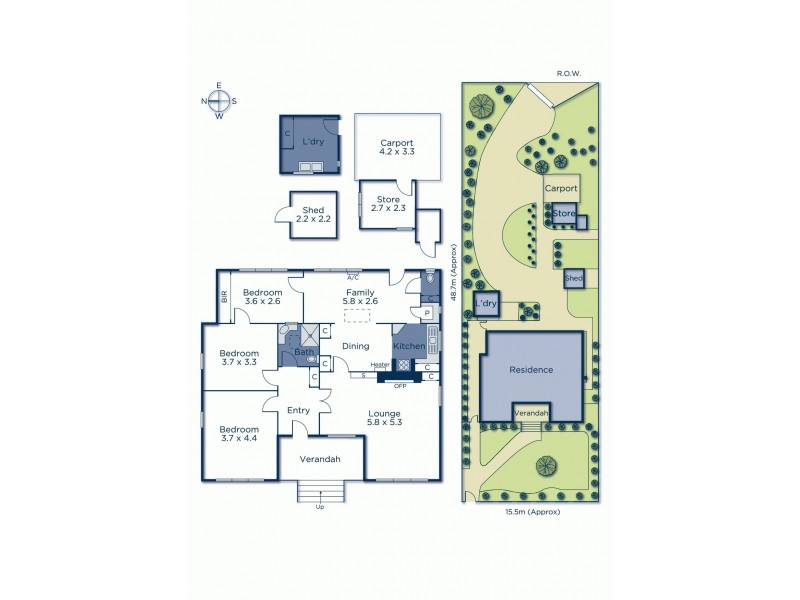 33 Grandview Avenue, Glen Iris VIC 3146 Floorplan