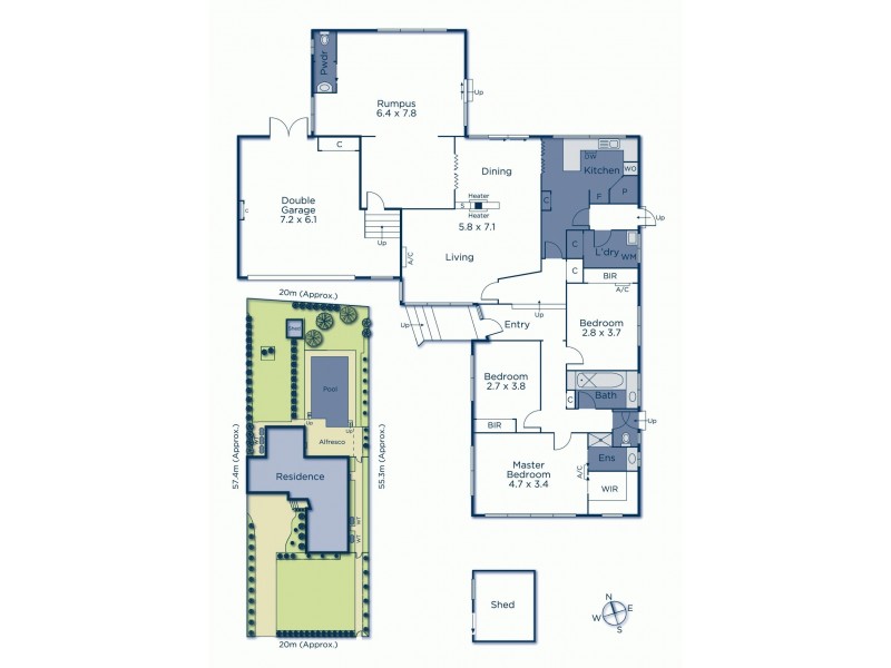 317 Boronia Road, Boronia VIC 3155 Floorplan