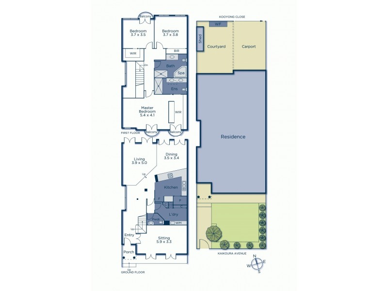 35 Kaikoura Avenue, Hawthorn East VIC 3123 Floorplan