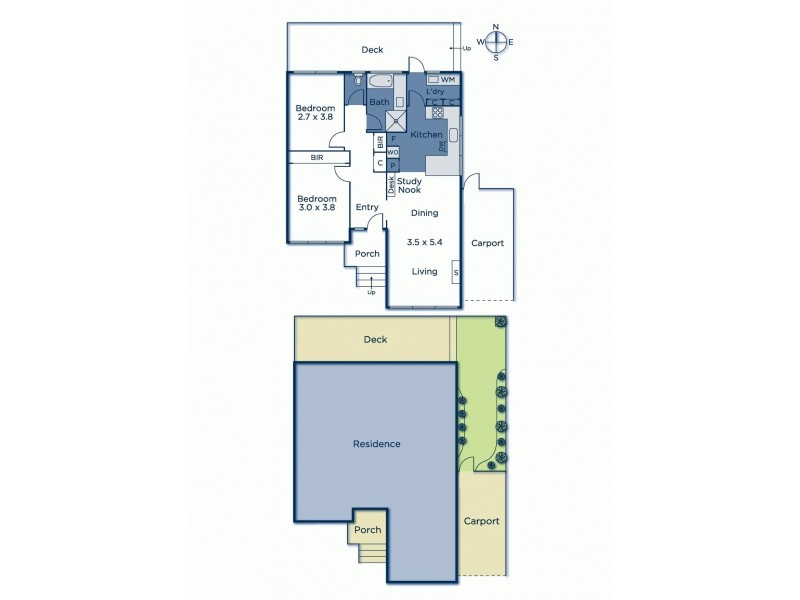 4/11 Bowen Street, Kew VIC 3101 Floorplan