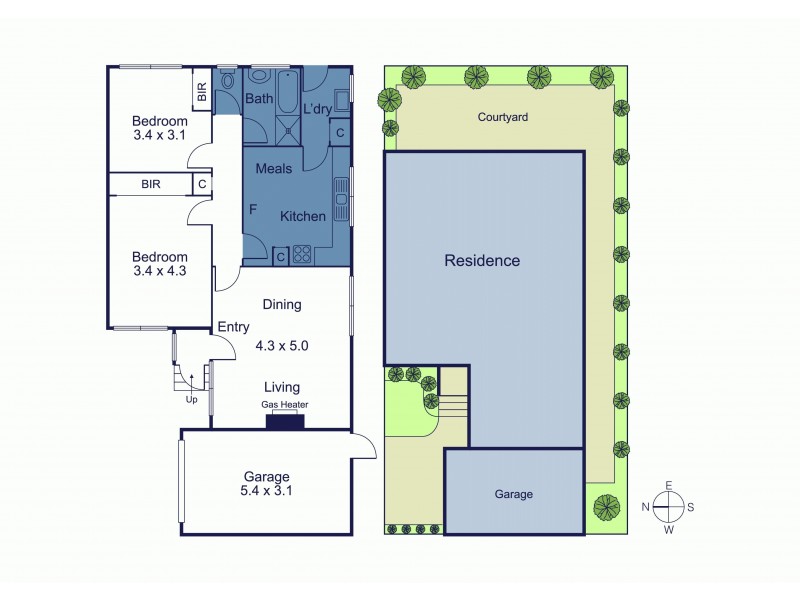 1/6 Allambee Avenue, Camberwell VIC 3124 Floorplan