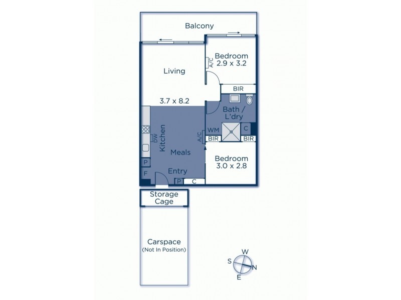 304/770B Toorak Road, Glen Iris VIC 3146 Floorplan
