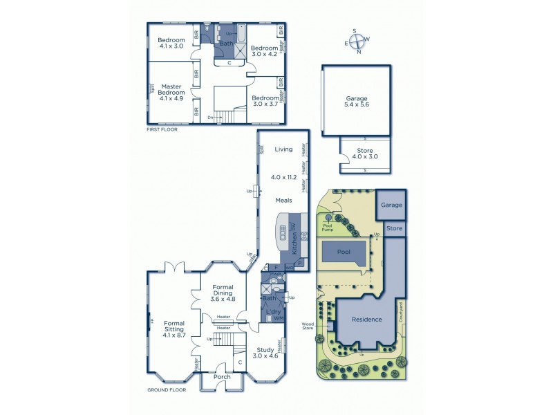 1A Kemsley Court, Hawthorn East VIC 3123 Floorplan