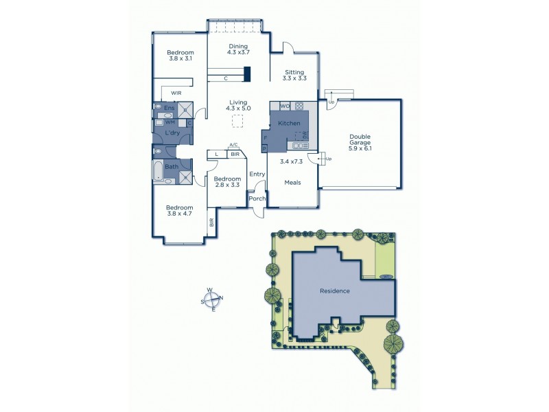 2/17 View Street, Mont Albert VIC 3127 Floorplan