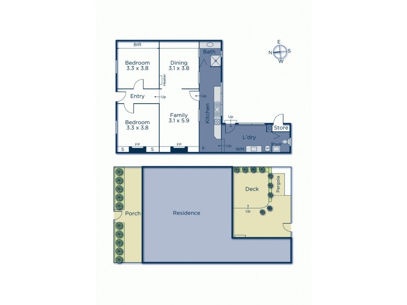 8 Carrington Avenue, Hawthorn East VIC 3123 Floorplan