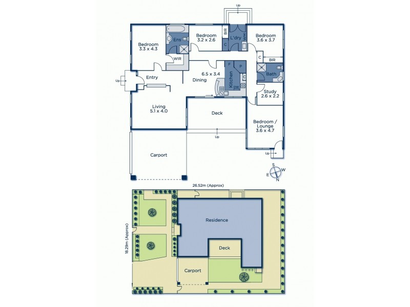 110 Rowell Avenue, Camberwell VIC 3124 Floorplan