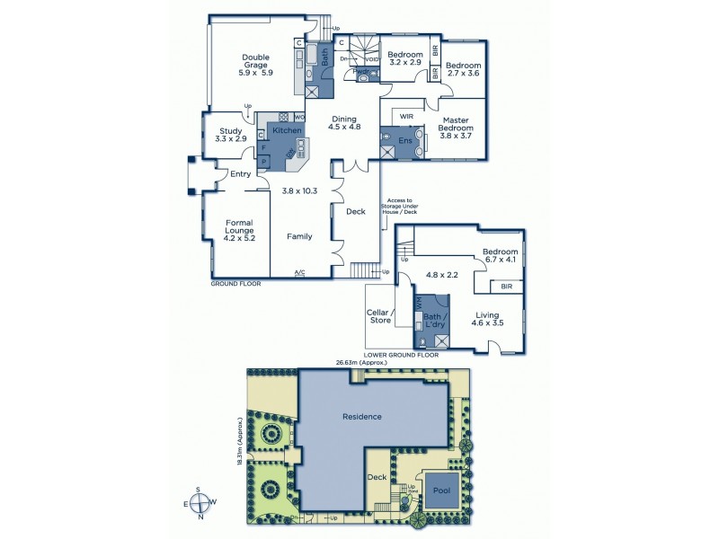 5 Orchard Crescent, Mont Albert North VIC 3129 Floorplan