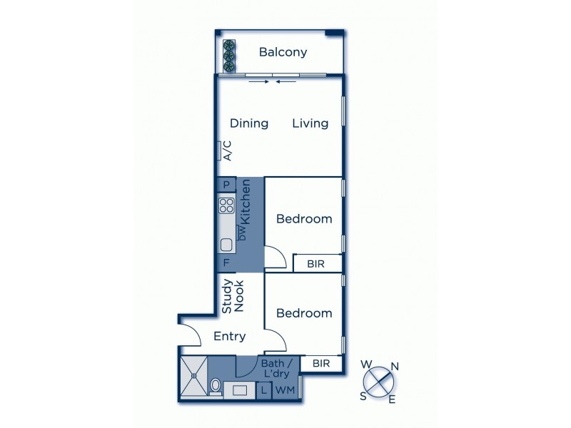 301/38 Camberwell Road, Hawthorn East VIC 3123 Floorplan
