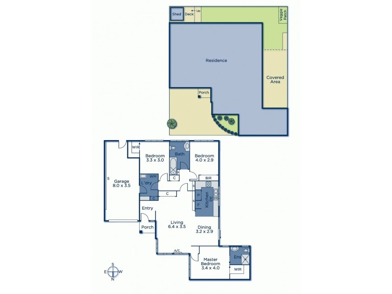 2/38 Margaret Street, Box Hill VIC 3128 Floorplan