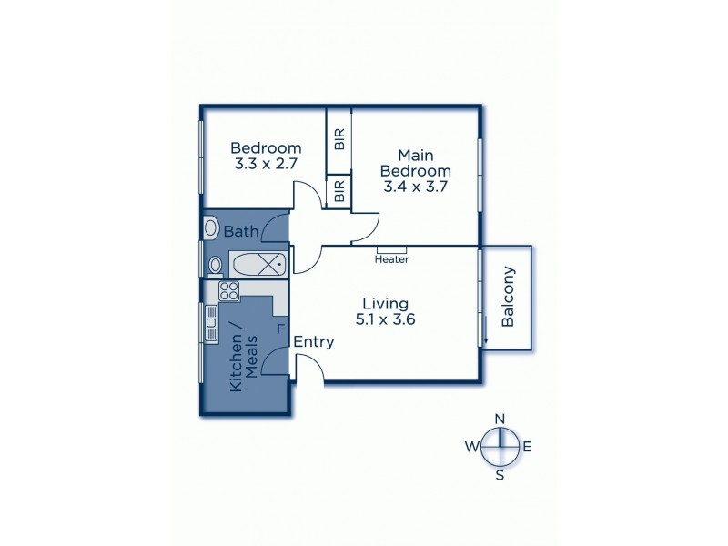 12/82 Campbell Road, Hawthorn East VIC 3123 Floorplan