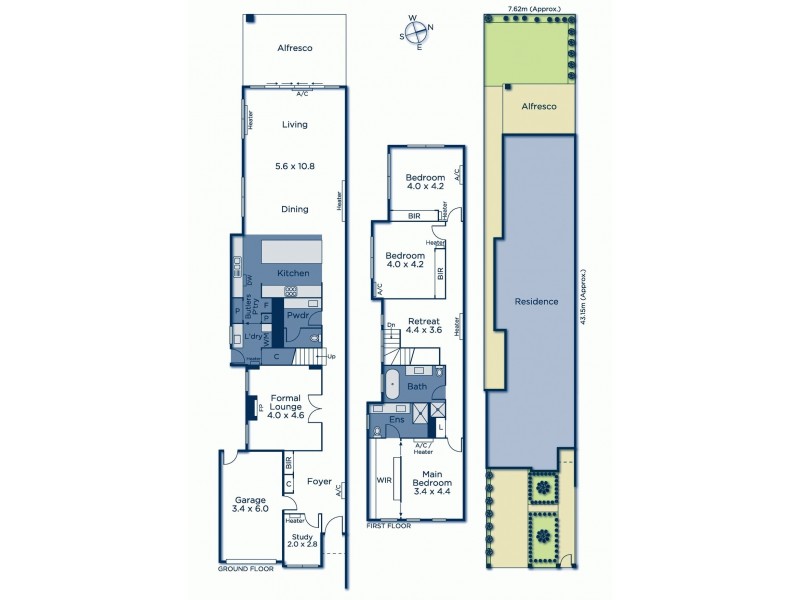 8A Queens Parade, Glen Iris VIC 3146 Floorplan