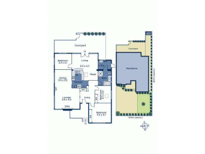 1/52 Bowen Street, Malvern East VIC 3145 Floorplan