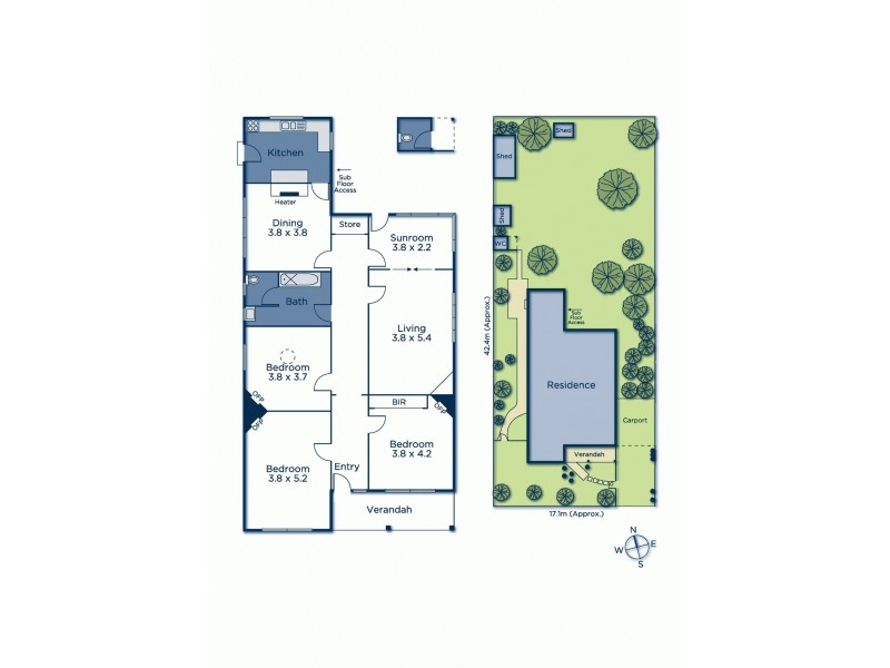 101 Prospect Hill Road, Camberwell VIC 3124 Floorplan