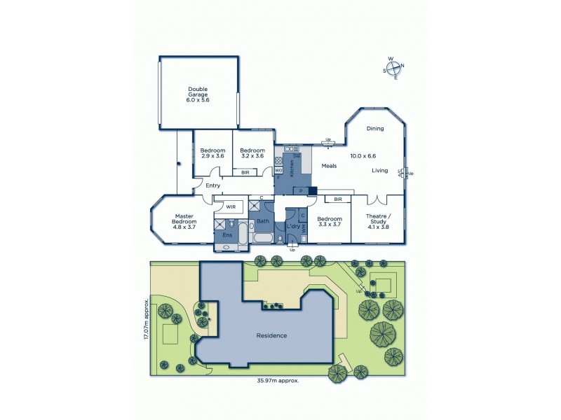 55 Alamein Avenue, Ashburton VIC 3147 Floorplan