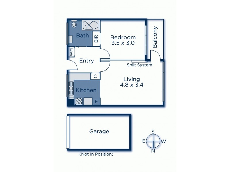 10/76a Campbell Road, Hawthorn East VIC 3123 Floorplan