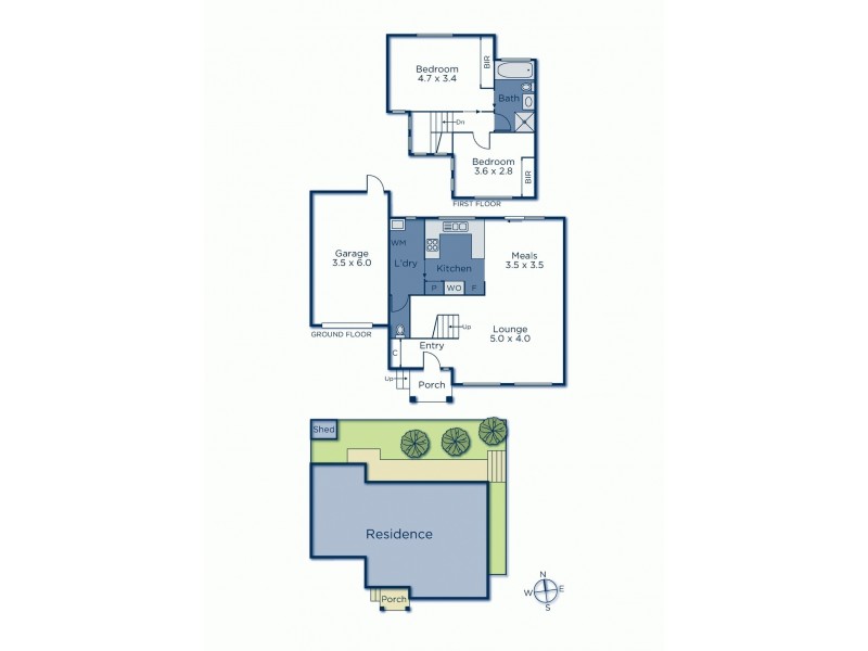 2/277 Warrigal Road, Burwood VIC 3125 Floorplan