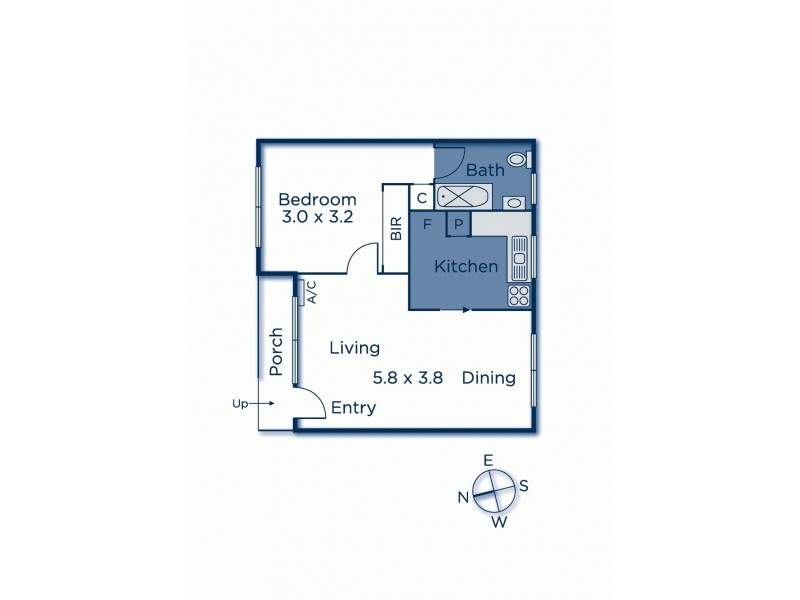 4/8 Hepburn Street, Hawthorn VIC 3122 Floorplan