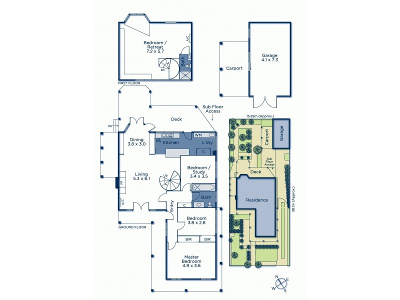 9 Tanner Avenue, Kew East VIC 3102 Floorplan
