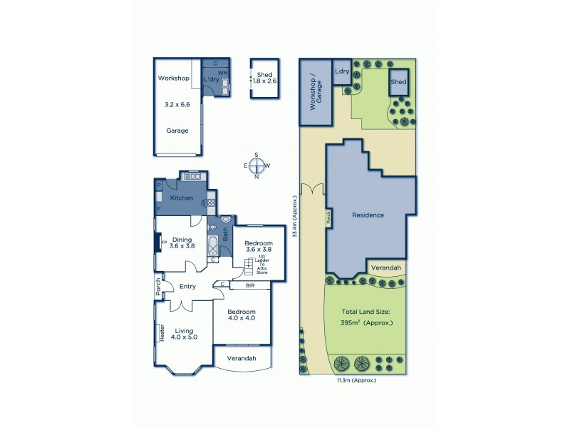 2A Barbara Avenue, Glen Iris VIC 3146 Floorplan