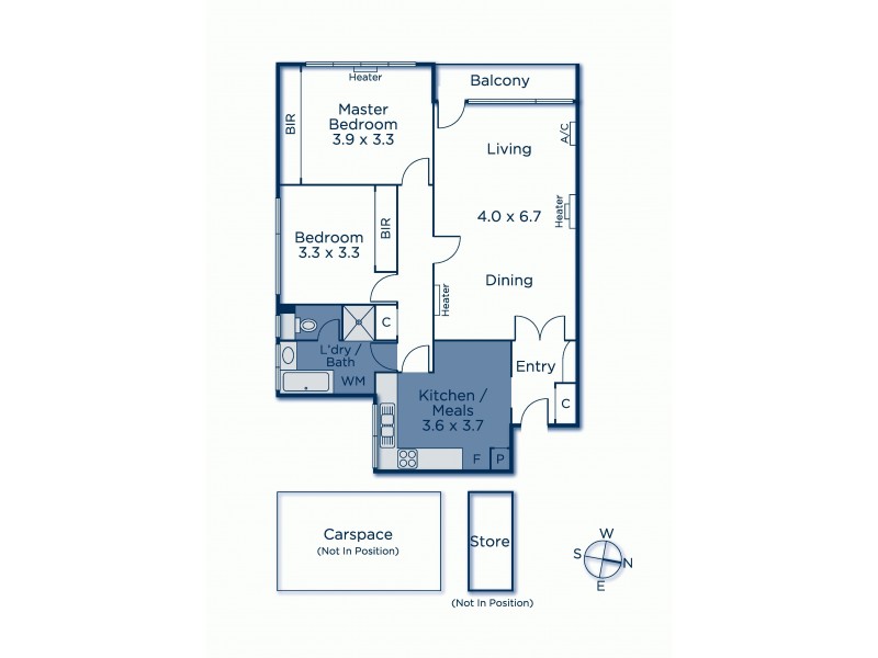 1/88 Warrigal Road, Surrey Hills VIC 3127 Floorplan