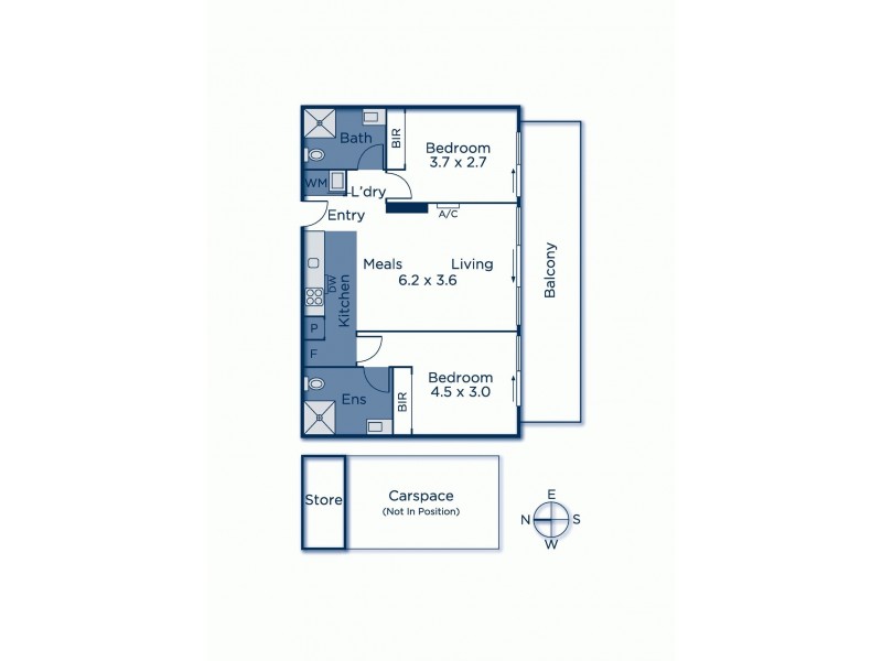 207/143-147 Riversdale Road, Hawthorn VIC 3122 Floorplan