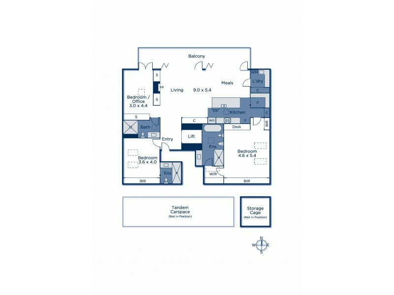 The Penthouse 13 Somers Avenue, Malvern VIC 3144 Floorplan