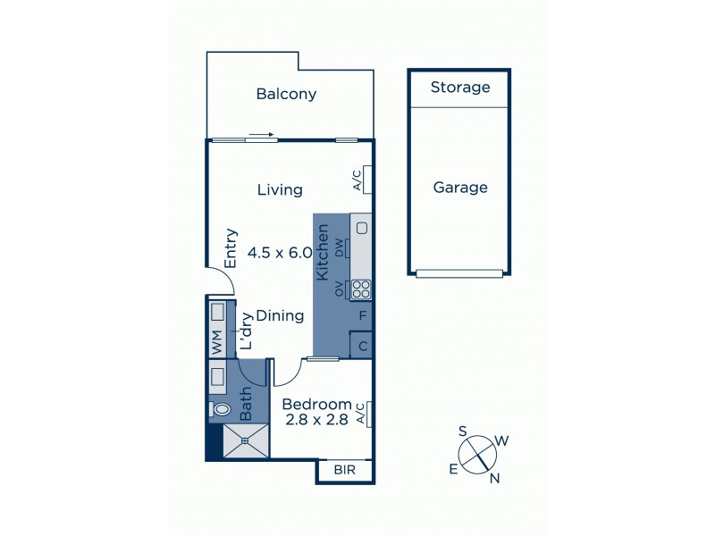 110/121 Barkers Road, Kew VIC 3101 Floorplan