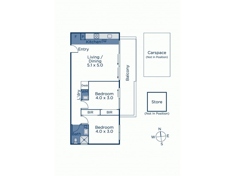 805/7 Montrose Street, Hawthorn East VIC 3123 Floorplan