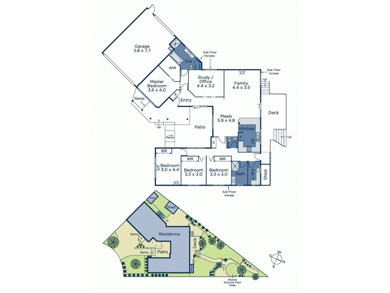 4 Marilyn Court, Blackburn North VIC 3130 Floorplan