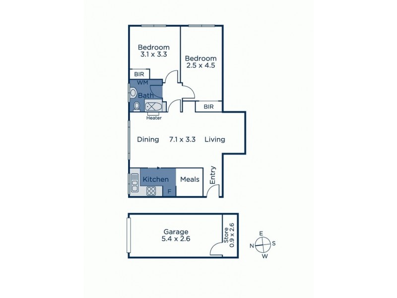 5/7-9 James Avenue, Kew VIC 3101 Floorplan