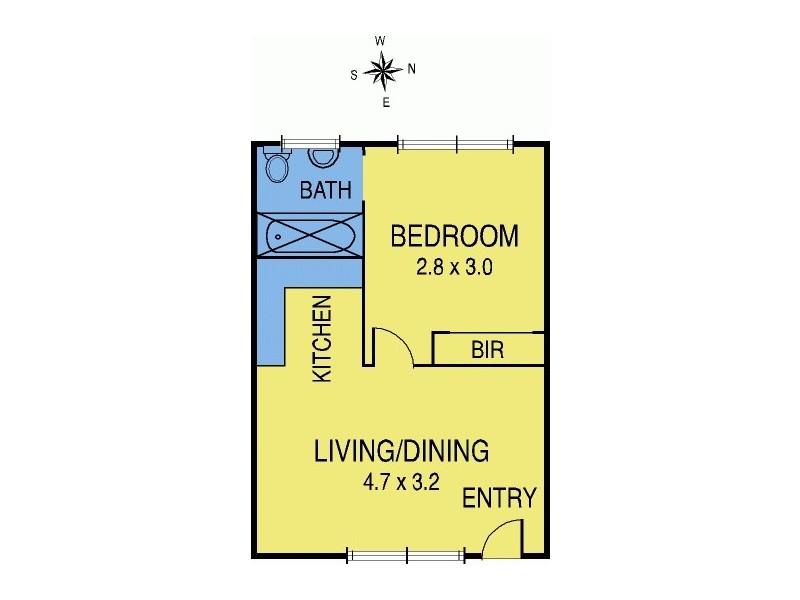 11/43 Carroll Crescent, Glen Iris VIC 3146 Floorplan