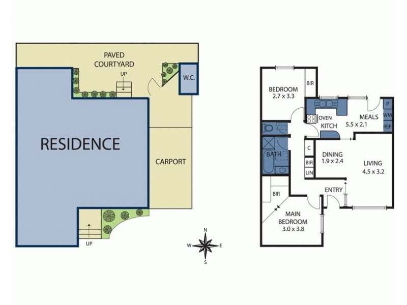 2/300 Tooronga Road, Glen Iris VIC 3146 Floorplan
