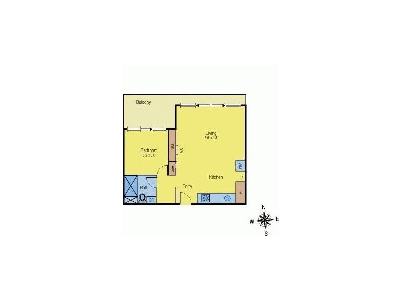 213/770C Toorak Road, Glen Iris VIC 3146 Floorplan