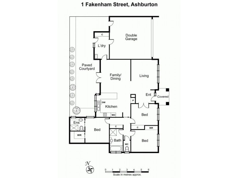1 Fakenham Road, Ashburton VIC 3147 Floorplan
