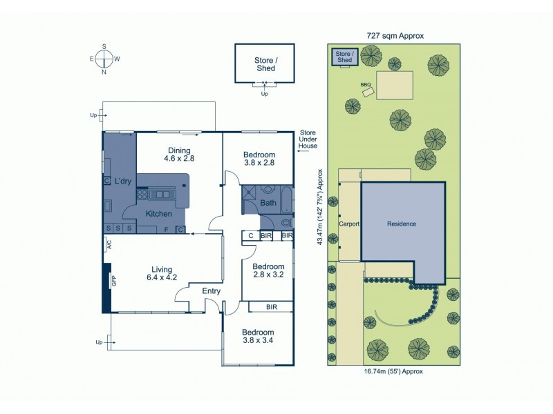 56 Thea Grove, Doncaster East VIC 3109 Floorplan